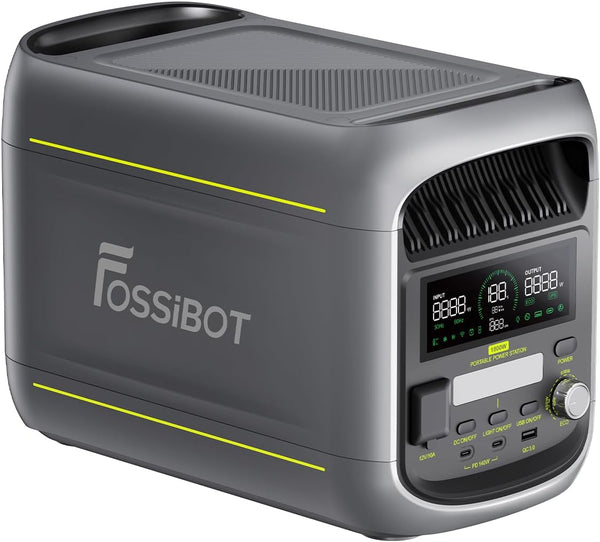 F1800 Power Station, 1024Wh Solar Generator, 1800W(Peak 2700 W)