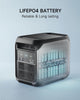 P1800 1024Wh Portable Power Station, 4X AC 1800W Lifepo4 Battery