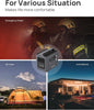 Portable Power Station 800W with 100W Solar Panel Included, 512Wh Lifepo4 Batteries, AC 220V-240V Output, UPS, Foldable Solar Panel with Junction Box, IP65, for Outdoor Camping/Rv/Home Backup