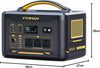Jump 2200 Portable Power Station with 2200W/1408Wh Lifepo4 Battery