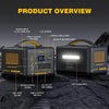 Jump 2200 Portable Power Station with 2200W/1408Wh Lifepo4 Battery
