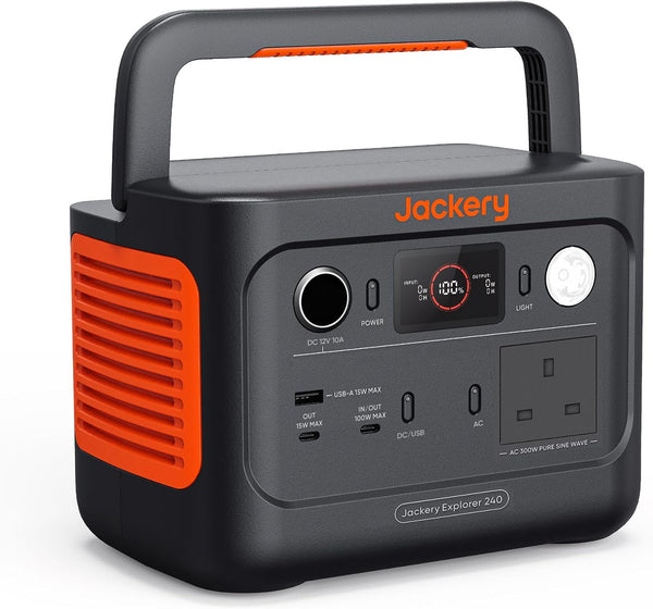 Explorer 240 V2 Portable Power Station, 7.7Lbs Power on the Go