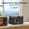Solar Generator Apex 300 & B300K, 5529.6Wh/6000+ Cycles W/6 3840W AC (7680W Surge), 2-4 Day Emergency Backup for Home & RV