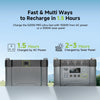 S2000 PRO Solar Generator with 100W Solar Panel, 1451Wh Battery