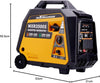 3500W Dual Fuel Inverter Generator Remote/Electric Start 4-Stroke Lpg/Petrol Inverter Generator Digital Meter Compact and Lightweight 25Kgs for Camping, RV Travel, Home, or Jobsites