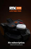 WORX Landroid Vision Cloud WR306E 2WD Robotic Lawnmower without Boundary Cable for 600 m² with Cut to Zero Module (AI Obstacle Detection, VSLAM+ RTK Cloud Navigation, Auto Mapping, App Control)