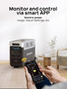 P310 3840Wh Portable Power Station, 3600W LFP Battery Expandable to 11520Wh, 1.5H Fast Charging, LFP Solar Generator, 220V-240V, UPS, Backup Battery for Camping, Home,Off-Grid, 7-Year Warranty