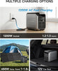 P1800 1024Wh Portable Power Station, 4X AC 1800W Lifepo4 Battery
