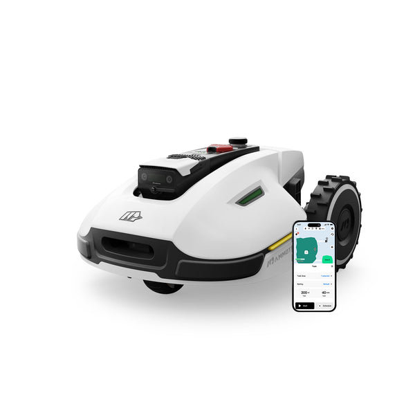 MAMMOTION YUKA 2000 Robot Lawn Mower, Perimeter Wire Free, Recommended 2000 m², Max.2400 m², Equipped with UltraSense AI Vision, Handles 45% Slopes, Cutting Heights 20-90mm, Automatic Mapping