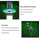 NAMVI Robot Lawnmower for Lawns up to 1500m2 with 25% Slope, Ultra Quiet, Intelligent Satellite Navigation Lawn Mower Robot for Large Lawns that Mows by Itself Diy