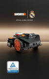 WORX Landroid Vision Cloud WR306E 2WD Robotic Lawnmower without Boundary Cable for 600 m² with Cut to Zero Module (AI Obstacle Detection, VSLAM+ RTK Cloud Navigation, Auto Mapping, App Control)