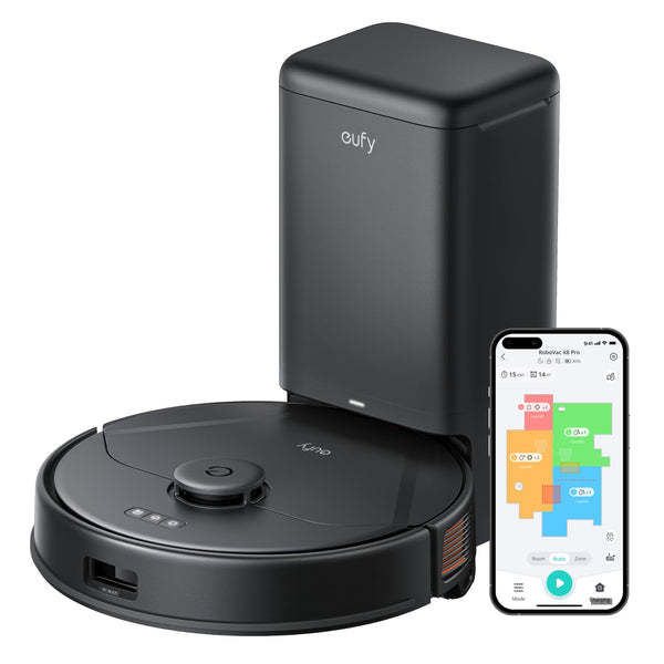 eufy X8 Pro Robot Vacuum Cleaner with Mop and Self-Empty Station