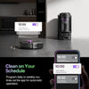 Vexilar Robot Vacuum W15,10000Pa/180Min,Self Emptying,Multi-Cyclone Bagless