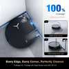 ECOVACS DEEBOT X8 PRO OMNI Robot Vacuum and Mop, 18000Pa, OZMO ROLLER Instant Self-Washing Mopping, 40-75℃ Hot Water Mop Washing, Auto Cleaning Solution Adding, Hot Air-Drying, Self-Emptying, Black
