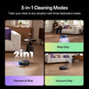 Vexilar Robot Vacuum W15,10000Pa/180Min,Self Emptying,Multi-Cyclone Bagless