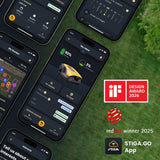 STIGA A 8v a Robotic Lawn Mower, 800 m², 45% Slope – AI Camera, App Control, Smart Mowing Patterns – Lawns up to 800 m²