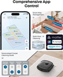 eufy E25 Omni, Robot Vacuum Cleaner with Mop,HydroJet Self-Clean Roller Mop