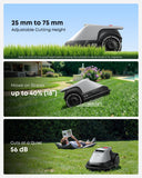 eufy Robot Lawn Mower, E15, Wire-Free with a Stable Signal