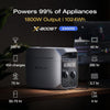 Portable Power Station DELTA 3 Plus, 1024Wh Lifepo4 Battery