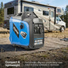 2.0Kw Petrol Inverter Generator, 1.8Kw Continuous Power, Pure Sine Wave, 62Dba Noise, Portable Power for Camping and Caravans