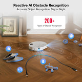 roborock Qrevo Curv 2 Pro Robot Vacuum Cleaner with Mop, 25,000 Pa Suction