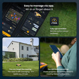 STIGA A 15v Robot Lawn Mower with Built-In AI Camera, Boundary-Wire Free Autonomous Navigation, Virtual Perimeter, Garage Cover Included – For Gardens Up to 1500 m²