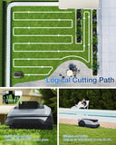 ECOVACS GOAT O600 RTK Robot Lawn Mower,Wire-Free TrueMapping 2.0 RTK Navigation,AIVI AI Obstacle Avoidance,19cm Cutting Width Robot Lawnmower for Medium Gardens up to 600m²,App Control,IPX6 Waterproof