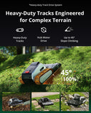 Lymow One Plus Robot Lawn Mower, Wire-Free RTK+Vision Navigation, 1.73 Acres Daily Coverage, 100% Slope (45°) Climbing, 1.2"-4" Cut Height, AWD All-Terrain Automatic Robotic Mower, App Control