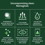 iRobot Roomba Max 705 Combo Robot Vacuum & Mop + AutoWash Dock – Extending self-cleaning Roller Mop, Retractable Cover, Dual Brushes, Self-empties, Heat-Washes & Dries, Avoids Obstacles
