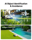 MAMMOTION YUKA 2000 Robot Lawn Mower, Perimeter Wire Free, Recommended 2000 m², Max.2400 m², Equipped with UltraSense AI Vision, Handles 45% Slopes, Cutting Heights 20-90mm, Automatic Mapping