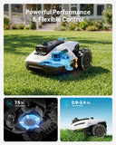 YUKA mini 2 800 LiDAR Perimeter Cordless Robot Lawn Mower