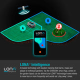 Gardena smart SILENO life 1000 m² robot lawnmower set: Innovative LONA AI technology, controlled via app, SensorControl, for slopes up to 35%, incl. smart gateway, EN version, UK plug (19702-68)