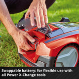 Einhell Robot Lawnmower 18V PXC, Integrated Camera Detects Mowing Area