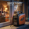 2000W Petrol Inverter Generator, Silent Portable for Camping