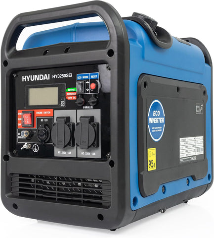3200W / 3.2Kw Petrol Inverter Generator, Pure Sine Wave Output, Lightweight, Quiet with Electric Start, 3 Year Warranty
