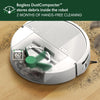 iRobot Roomba® 205 DustCompactor Combo Robot - Vac + Mop - Auto Compacts Debris Within The Robot - No Emptying For 60 Days - Bagless - Intense Power-Lifting Suction, LiDAR Navigation, Multi-Surface