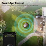 SUNTEK Robot Lawn Mower without Boundary, AI Pure Vision Robotic Mower with Auto Mapping, Slope up to 35°, IPX5 Waterproof Rating, Automatic Mapping, APP Control for lawns up to 250 m²