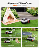 Segway Navimow i208 LiDAR Robotic Lawn Mower, with Garage M, Rec. 800 m²