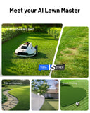 MAMMOTION YUKA 2000 Robot Lawn Mower, Perimeter Wire Free, Recommended 2000 m², Max.2400 m², Equipped with UltraSense AI Vision, Handles 45% Slopes, Cutting Heights 20-90mm, Automatic Mapping