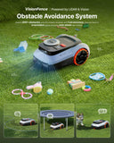 Segway Navimow i210 LiDAR Pro Robotic Lawn Mower, Rec. 1000 m²