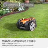 LawnMaster OcuMow AMB16i-600 Vision Robot Mower & Charging Station, 600m2
