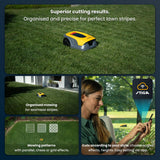 STIGA A 15v Robot Lawn Mower with Built-In AI Camera, Boundary-Wire Free Autonomous Navigation, Virtual Perimeter, Garage Cover Included – For Gardens Up to 1500 m²