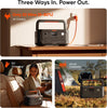 Solar Generator 500 V2 with 100W Solar Panel, 230V/500W Pure Sine Wave Portable Power Station, 1000W AC Output, 512Wh Lifepo4 Lithium Camping Battery Backup for Outdoors, Picnics, Fishing